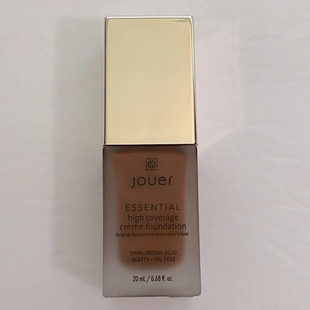 Jouer Essential High Coverage Crème Foundation in toffee